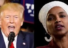 Trump oo markale weerar afka ah ku qaaday Soomaaliya iyo Ilhaan Cumar