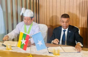 Xariir Cusub oo u Biloowday Soomaaliya iyo Myanmar.