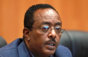 Taliyaha Sirdoonka Itoobiya oo Muqdisho kula kulmaya Madaxda DFS