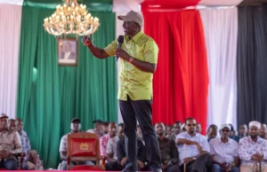 Madaxweynaha Kenya oo sheegay xiligadib loo furayo xadka Kenya iyo Soomaaliya udhaxeyo .