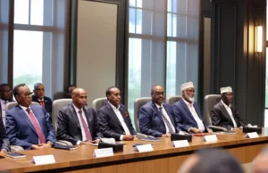 Sawiro;- Shirka Wadatashiga Qaranka oo Villa Soomaaliya Manta ka Furmayo