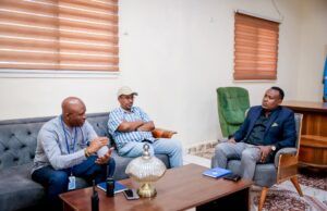 Sawiro;-Agaasimaha Guud ee Madaxtooyada Dowladda Koonfur Galbeed oo la Kulmay Madaxa Xafiiska UNTMIS ee Baydhabo