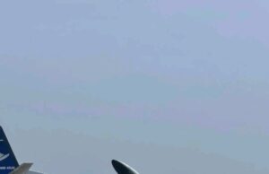 55 ruux oo ka badbaaday diyaarad ku dhacday meel u dhow Garoonka Muqdisho