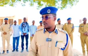 Sawiro;-Taliye Ku-xigeenka Booliiska Gaarka ah ee Koonfur Galbeed oo Tababar uga Furay Ciidamo ku sugan Berdaale