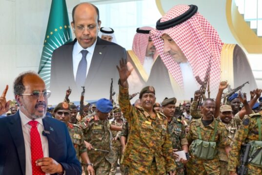 Sacuudiga oo Midowga Afrika kala hadlay ilaalinta midnimada iyo madaxbannaanida Soomaaliya.