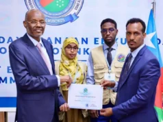 Lafta gareen oo la guddoonsiiyay shahaadada Musharaximada ee MW KGS.