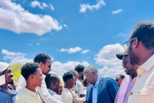 Wafdi heer sare ah oo ka socda Dowladda Federaalka Soomaaliya oo maanta gaaray magaalada Xudur