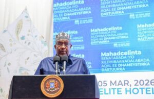 Gudoomiye Aadan Madoobe “Xildhibaannadii la ganaaxay imaada ayaan leenahay oo wuu dhammaaday Ganaaxiina”