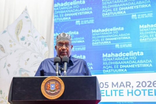 Gudoomiye Aadan Madoobe “Xildhibaannadii la ganaaxay imaada ayaan leenahay oo wuu dhammaaday Ganaaxiina”