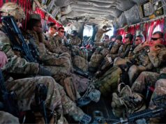 Maraykanka oo bariga dhexe u diray Ciidamada ka booda Diyaaradaha