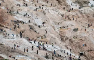 More than 200 killed in landslide at DRC coltan mine.