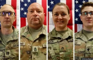 First US soldiers to die in Iran conflict are identified.