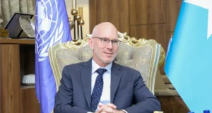 wakiilka Qaramada Midoobay oo loo Magacaabay James Swan.