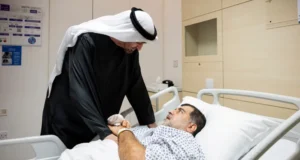 MW Imaaraatka oo booqday qaar kamid ah Dadka ku dhaawacmay duqaymaha Iiraan ay ka fulisay Dalkiisa