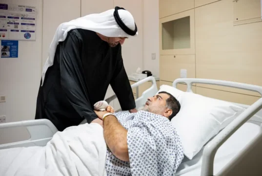 MW Imaaraatka oo booqday qaar kamid ah Dadka ku dhaawacmay duqaymaha Iiraan ay ka fulisay Dalkiisa