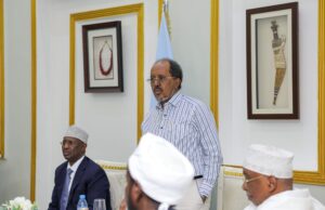 MW Xasan Sheekh Maxay kawada hadleen & qaar kamid ah Madaxda ururrada Siyaasaded ee dlka