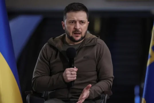 Madaxweynaha Ukraine oo u shheegay in uu ‘tuhun xun’ ka qabo dagaalka Bariga Dhexe.