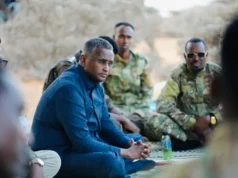 Sawiro;-Taliye Mahad Salaad oo Ciidamada Amniga kula afuray Gobolka Sh/hoose.