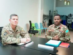 Kulan Muqdisho ku dhaxmaray Taliyaha Ciidanka XDS iyo Taliyaha Taliska Hawlgallada Gaarka ah ee Mareeykanka.