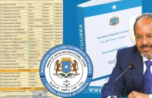 Wasaaradda Cadaaladda Soomaaliya oo Dastuurka cusub ka dhaqangelinaysa Deegaanada Puntland iyo Jubbaland.