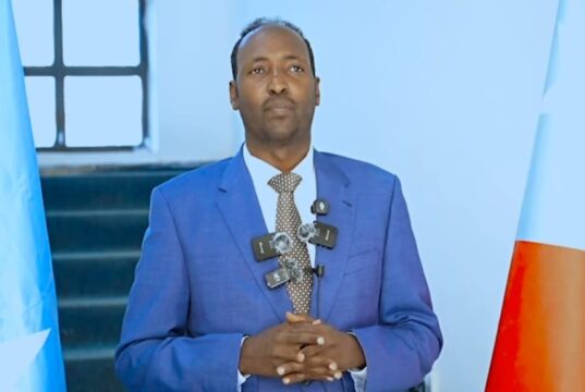 DEG DEG;-Wasiirka Amniga Koonfur Galbeed oo eedeyn culus u jeediyay Dowladda Federaalka