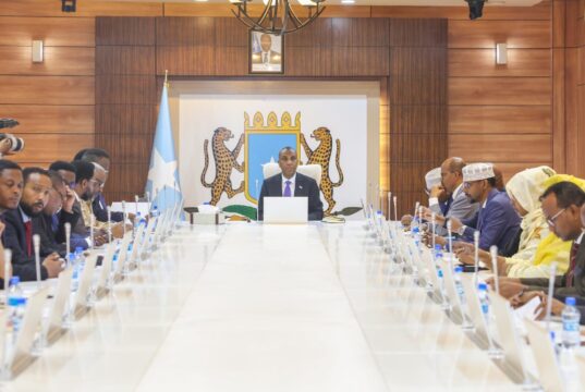 Golaha Wasiirrada XFS ayaa maanta yeeshay kulankoodii caadiga ahaa.