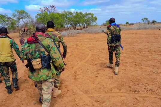 Ciidamada DFS oo howlgallo ka dhan ah ‘AS’ kawada Gobolka Shabeelaha Dhexe