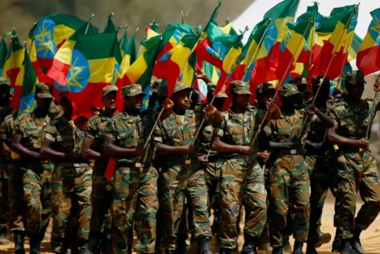 Xildhibaano federaalka oo edeen u jeediyay ciidamada Itoobiya ee ku sugan degmada Buur Hakaba.