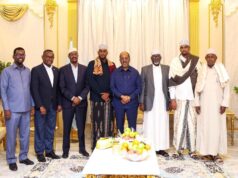 Madaxweyne Xasan Sheekh oo la kulmay Isimada Puntland