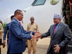 Guddoomiye Aadan madoobe ayaa soo gaaray Baydhabo .