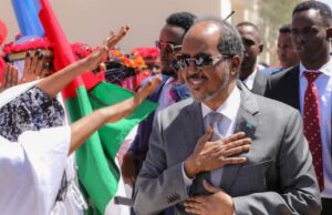 MW Xasan Sheekh Maxamuud ayaa ku Soo wajahan Magaalada Baydhabo