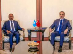 Wasiirka Arrimaha Dibadda Masar Oo la kulmay Madaxweynaha Soomaaliya.