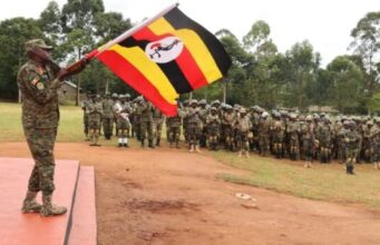 Uganda oo ciidamo cusub u soo dirtay Soomaaliya.