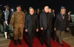 Wafdiga Dowladda Iiraan oo gaaray magaalada Islamabad ee Pakistan.