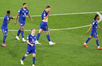 Leicester City oo 10 sano kahor si cajiib ah ku qaadday Horyaalka Ingriiska oo u dhacday Heerka 3aad ee League One