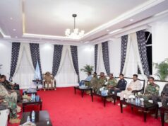 MW Xasan Sheekh oo Saraakiisha Ciidamada kala hadlay Qorshaha lagu sugayo Amniga ee Gobolka Baay