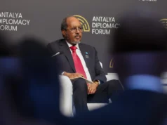 Madaxweyne Xasan Sheekh oo ka qeyb galay Madasha Hoggaamiyeyaasha Diblumaasiyadda Antaaliya ee dalka Turkiga.