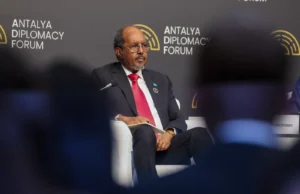 Madaxweyne Xasan Sheekh oo ka qeyb galay Madasha Hoggaamiyeyaasha Diblumaasiyadda Antaaliya ee dalka Turkiga.