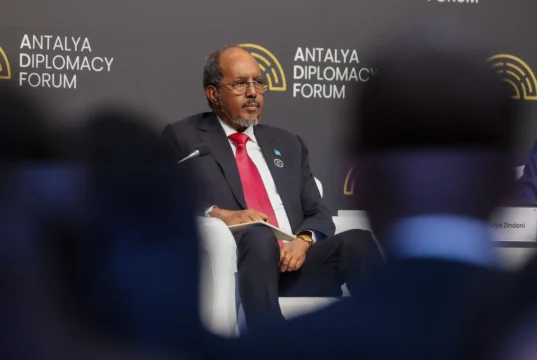 Madaxweyne Xasan Sheekh oo ka qeyb galay Madasha Hoggaamiyeyaasha Diblumaasiyadda Antaaliya ee dalka Turkiga.