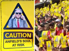 Taageerayaasha Liverpool oo ka dibadbaxay lacag kordhinta lagu sameeyay Tikidhada Garoonka Anfield