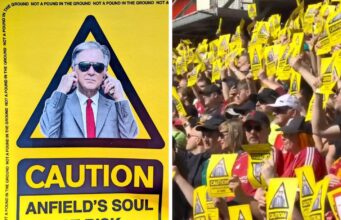 Taageerayaasha Liverpool oo ka dibadbaxay lacag kordhinta lagu sameeyay Tikidhada Garoonka Anfield