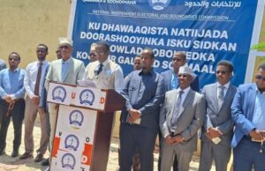 Guddiga Doorashooyinka oo shaaciyay natiijada Doorashooyinkii ka dhacay Degaanada Koonfur Galbeed