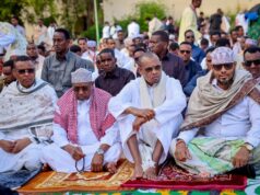 Hoggaanka KMG ah ee KG, Madaxda kale & Shacab oo salaadda ciidda kuwada tukaday Baydhabo