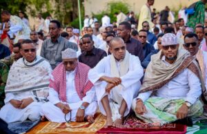 Hoggaanka KMG ah ee KG, Madaxda kale & Shacab oo salaadda ciidda kuwada tukaday Baydhabo