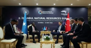 Wasiirka Batroolka iyo Khayraadka Soomaaliya oo la kulmay Wasiirka Tamarta Turkey.
