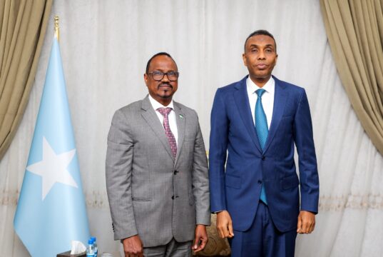 RW Xamsa oo la kulmay Danjiraha cusub Jabuuti ee Soomaaliya