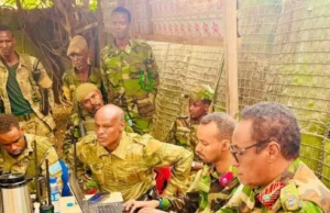 Magaalada Baydhabo oo kulan ku yeeshen Saraakiisha Militeriga Soomaaliya.