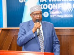 Aadan Madoobe ayaa loo doortay Hogaamiya Koofur Galbeed.