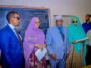 Sawiro;-Hoggaamiye Sheekh Aadan Madoobe Oo Daah-furay Imtixaanaadka Shahaadiga ah ee Fasalka 8-aad ee Koonfur Galbeed