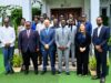 Sawiro;-Agaasimaha Guud ee Wasaaradda Amniga Gudaha DKGS oo Muqdisho uga Qayb Galay Shir Lagu Xoojinayo Dadaallada Ka Hortagga Miinooyinka”.